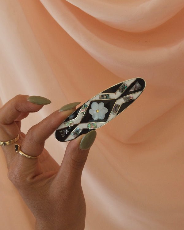 Abalone Shell Barrette image 4